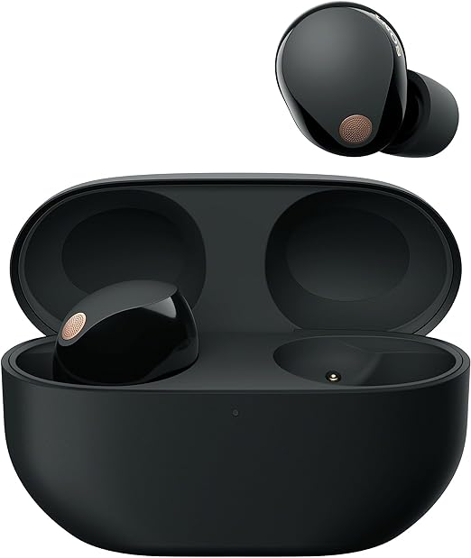 Sony WF-1000XM5 trådlösa brusreducerande hörlurar, Bluetooth, in-ear-hörlurar med mikrofon